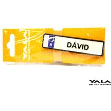 GUMOVÝ MAGNET NA NÁRAZNÍK "DÁVID"