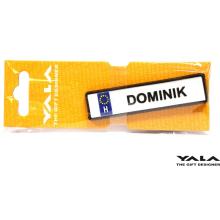 GUMOVÝ MAGNET NA NÁRAZNÍK "DOMINIK"