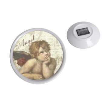 KERAMICKÁ MAGNETKA NA CHLADNIČKU, MALÝ TANIER, ANJEL