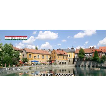 KOVOVÁ MAGNETKA NA CHLADNIČKU, TAPOLCA