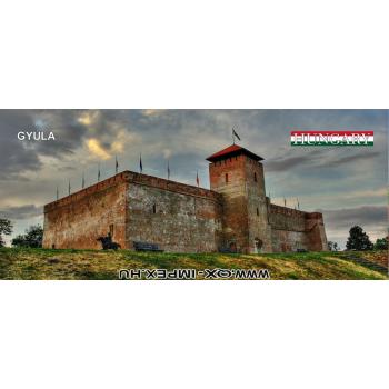 KOVOVÁ MAGNETKA NA CHLADNIČKU, GYULA