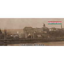 KOVOVÁ MAGNETKA NA CHLADNIČKU, STARÁ BUDAPEŠŤ 2