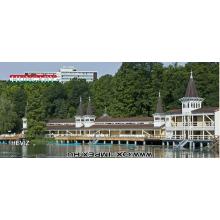 KOVOVÁ MAGNETKA NA CHLADNIČKU, HEVIZ 1