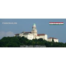 KOVOVÁ MAGNETKA NA CHLADNIČKU, PANNONHALMA