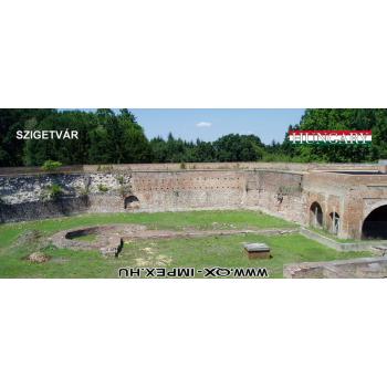 KOVOVÁ MAGNETKA NA CHLADNIČKU, OSTROVNÝ HRAD