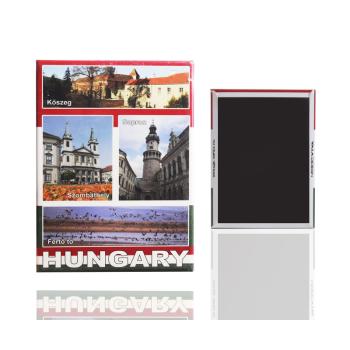 KOVOVÁ MAGNETKA NA CHLADNIČKU, SEVERNÉ MAĎARSKO