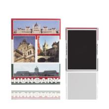 KOVOVÁ MAGNETKA NA CHLADNIČKU, MOZAIKA BUDAPEŠŤ 3