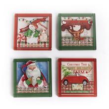 PLASTOVÁ MAGNETKA NA CHLADNIČKU, VIANOČNÝ VZOR