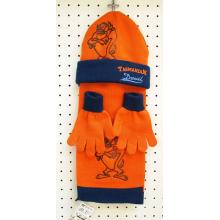 LICENCIA ČIAPKA ŠÁL RUKAVICE SET, TAZ, ORANŽOVÁ