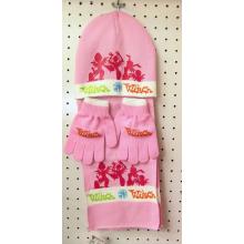 SET ČIAPKA ŠÁL RUKAVICE, W.I.T.C.H.