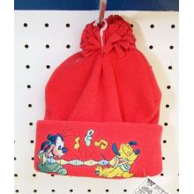 DISNEY KLOBÚK, BABY GOOFY A PLUTO, ČERVENÝ