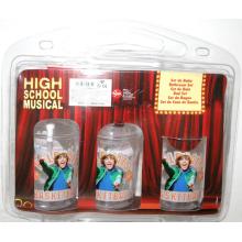 DISNEY PLASTIC HIGH SCHOOL MUSICAL 2 SADA ZUBNÝCH KEFIEK, 3 KUSY