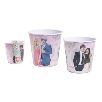 DISNEY PLASTOVÉ VEDIERKA NA POPCORN HIGH SCHOOL MUSICAL 3