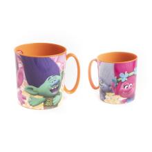 LICENCIA PLASTOVÝ HRNČEK TROLLA OHRIEVANÝ V MIKROVLNNEJ RÚRE