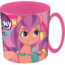 LICENCIA PLASTOVÝ HRNČEK DO MIKROVLNNEJ RÚRY MY LITTLE PONY 350ML