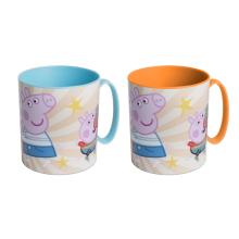 LICENCIA PLASTOVÝ HRNČEK DO MIKROVLNNEJ RÚRY PEPPA PIG 350ML