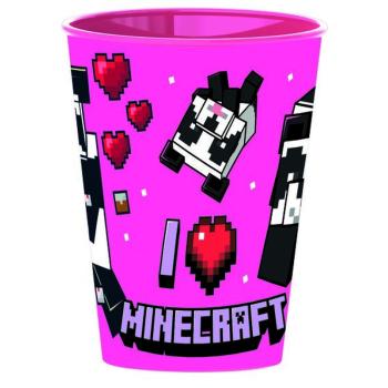 LICENCIA PLAST, MALÝ POHÁR, MINECRAFT DIEVČA