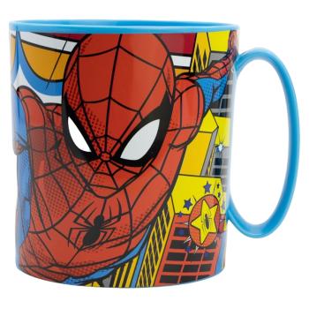 LICENCIA PLASTOVÝ HRNČEK DO MIKROVLNNEJ RÚRY 350ML SPIDERMAN