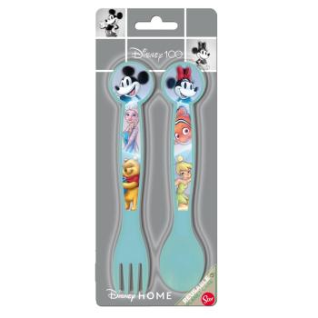 LICENCIA PLASTOVÝ PRÍBOR 2KS DISNEY 100