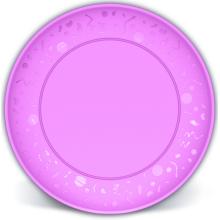 PLASTOVÁ BOČNÁ DOSKA, PRIEHĽADNÁ, RUŽOVÁ