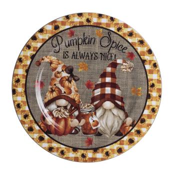 PLASTOVÝ PODNOS, KRUHOVÝ, SO SPONAMI, TEKVICA