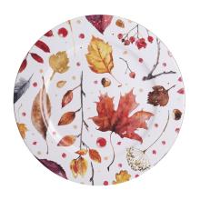 PLASTOVÝ PODNOS, OKRÚHLY, JESENNÉ LISTY