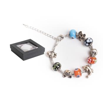 NÁRAMOK Z KOVU A SKLA "FUNNY-6", FARBA