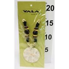 PRÍRODNÝ NÁHRDELNÍK S BIELYM PRÍVESKOM