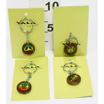 PRÍRODNÝ PRÍVESOK NA KĽÚČE SO VZOROM "JAMAICA"