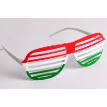 PÁRTY OKULIARE, MAĎARSKÁ VLAJKA, ČERVENO-BIELO-ZELENÁ