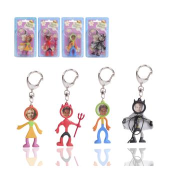 PLASTOVÝ PRÍVESOK NA KĽÚČE A FOTORÁMIK, TVAR PRE TÍNEDŽEROV