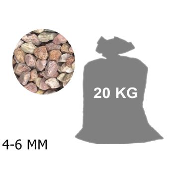 DEKOR DRVENÝ KAMEŇ, MATNÁ RUŽOVÁ