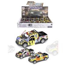 KOVOVÉ AUTO V MIERKE 1:32, ZOTRVAČNÍK, FARBA