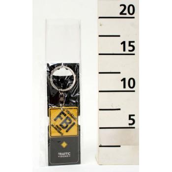 PRÍVESOK NA KĽÚČE "VIGYÁZAT! FBI FACÉR BÁJOS IZGATÓ"