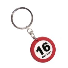 PRÍVESOK NA KĽÚČE "16 AND SEXY" FELIART