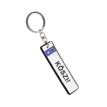 PRÍVESOK NA KĽÚČE "KÖSZI!" PRIESKUM