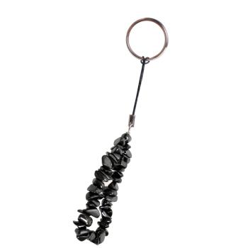 PRÍVESOK NA KĽÚČE ALEBO OZDOBA NA MOBIL "HEMATITE"