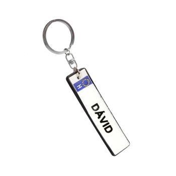 GUMOVÝ PRÍVESOK NA KĽÚČE "DÁVID"