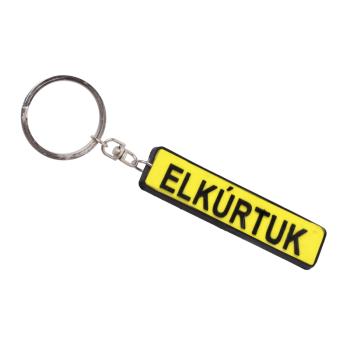 GUMOVÁ PRÍVESOK NA KĽÚČE "ELKÚRTUK"