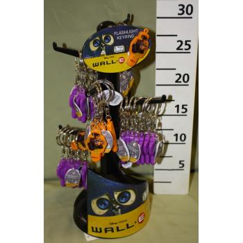 DISNEY PRÍVESOK NA KĽÚČE S BATERKOU, WALL-E