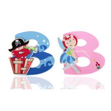 DREVENÉ PÍSMENO "B" SADA 2