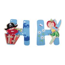 DREVENÉ PÍSMENO V MORSKOM VRECKU "H"