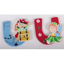 DREVENÉ PÍSMENO V MORSKOM VRECKU "U"