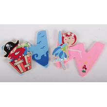 DREVENÉ PÍSMENO V MORSKOM VRECKU "W"