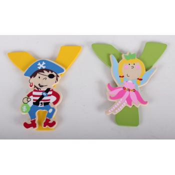 DREVENÉ PÍSMENO V MORSKOM VRECKU "Y"