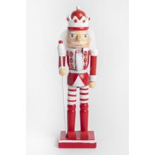 DREVENÝ LUSKÁČIK NA ORECHY KING ČERVENÝ/BIELY