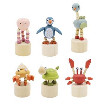 DREVENÉ MORSKÉ ŽIVOČÍCHY CLICK-PAINT