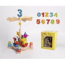 DREVENÉ KOLESO NA NARODENINY PRE 3 SVIEČKY