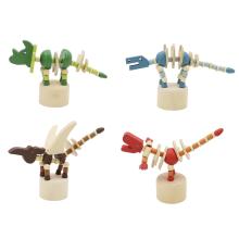 DREVENÉ DINOSAURY CLICK-CLICK