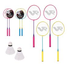 KOVOVÁ BEDMINTONOVÁ SÚPRAVA, 2 RAKETY A 1 LOPTIČKA, /ŠPECIÁLNA SÚPRAVA/